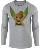 Camiseta manga longa Infantil ou Adulto Sininho fada peter pan - Foto 2