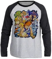 Camiseta manga longa Infantil ou Adulto Thundercats lion panthro snarf - Foto 3