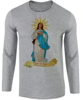 Camiseta manga longa Infantil ou Adulto Nossa senhora da Conceição - Foto 2