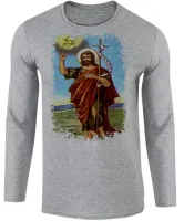 Camiseta manga longa Infantil ou Adulto São João Batista - Foto 2