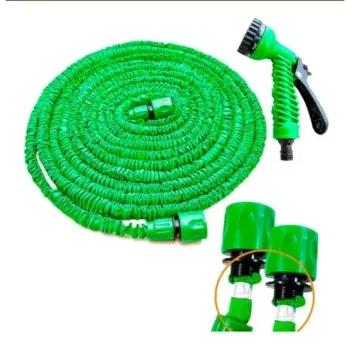 Mangueira Magica 15m METROS Flexível Irrigação E 7 Tipos De Jato - Foto 2