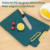 Tabuas De Corte Retangular Polietileno 30x40cm Carne Legumes Frutas - Foto 3