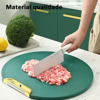 Tábua Para Corte Polietileno Carne Legumes Frutas-envio imediato - Foto 2