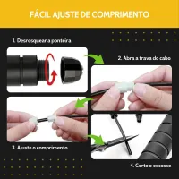 Corda de Pular Crossfit Profissional 3M aço - Foto 3