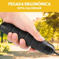 Corda de Pular Crossfit Profissional 3M aço - Foto 7