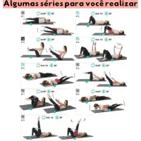 Kit 5 Mini Bands Faixas Funcional Exercícios Fitness - Foto 2