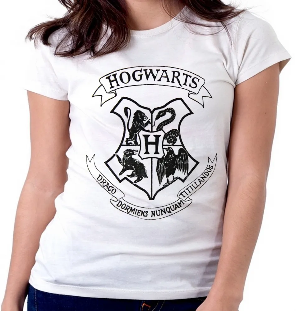 Baby look Hogwarts harry potter tamanho P