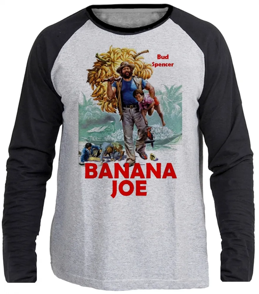 Camiseta manga longa Infantil ou Adulto Banana Joe filme