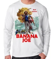 Camiseta manga longa Infantil ou Adulto Banana Joe filme - Foto 3