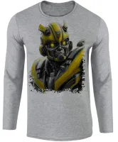 Camiseta manga longa Infantil ou Adulto bumblebee transformers camaro - Foto 2