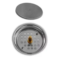 Ralo Click redondo Inteligente 15x15 cm Inox Banheiro Veda Cheiros - Foto 3