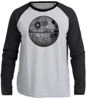 Camiseta manga longa Infantil ou Adulto Estrela da morte star wars darth vader - Foto 3