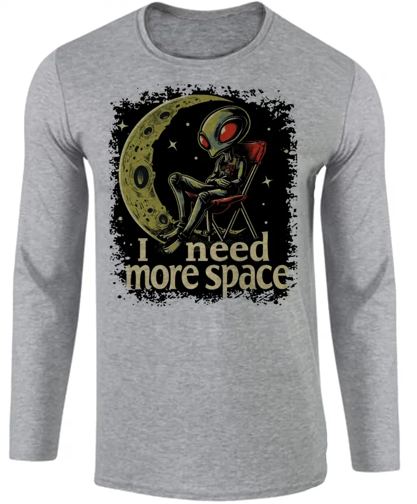 Camiseta manga longa Infantil ou Adulto Et alien ovni lua disco voador