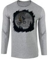 Camiseta manga longa Infantil ou Adulto Et estrela da morte star wars - Foto 2