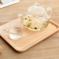 Bandeja de Bambu Petisqueira Retangular - Cozinha - Servir Petiscos - Foto 3