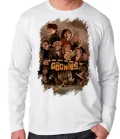 Camiseta manga longa Infantil ou Adulto goonies filme antigo - Foto 2