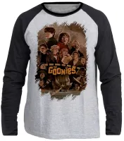 Camiseta manga longa Infantil ou Adulto goonies filme antigo - Foto 3