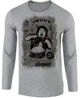 Camiseta manga longa Infantil ou Adulto Gordo goonies Chunk - Foto 2