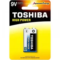 BATERIA 9V ALCALINA HIGH POWER TOSHIBA