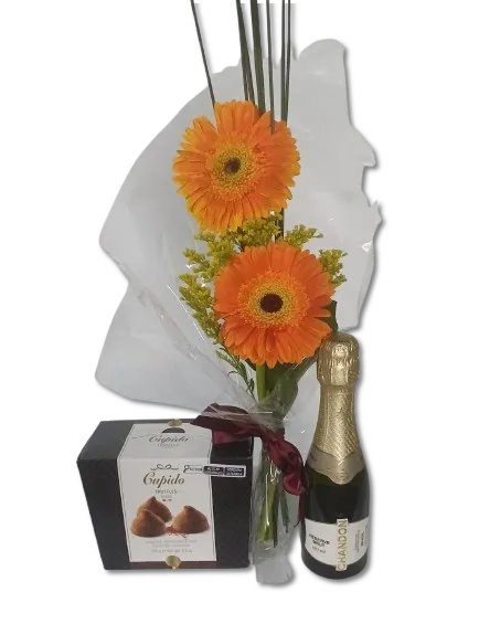 Chandon & Flores com Trufas Belgas Imagem