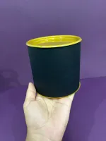 Tubolata Diâmetro 10,0 x 20,0 Altura - C/ Tampa plástica dourada - Color plus - Foto 4