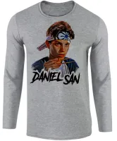 Camiseta manga longa Infantil ou Adulto Karate kid Daniel San - Foto 2