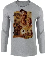 Camiseta manga longa Infantil ou Adulto Karate kid filme antigo - Foto 2