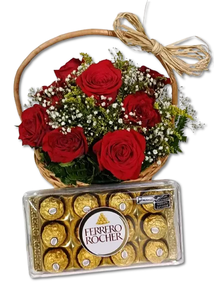 Amor e Delicadeza 10 Rosas  Imagem