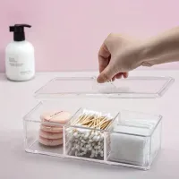 Porta Joias Organizador Acrílico Com 3 Gavetas Aveludada E Divisórias Super Prático e Design Elegante (Bege) - Foto 8