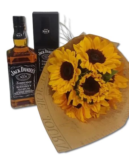 Brilho & Whisky 6 Girassóis Imagem