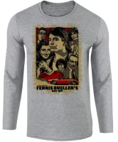 Camiseta manga longa Infantil ou Adulto save ferris curtindo vida adoidado filme - Foto 2