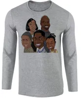 Camiseta manga longa Infantil ou Adulto Todo mundo odeia o Cris familia - Foto 2