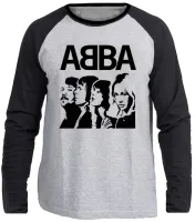 Camiseta manga longa Infantil ou Adulto Abba banda rock antiga - Foto 3