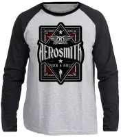 Camiseta manga longa Infantil ou Adulto Aerosmith banda rock antiga - Foto 3