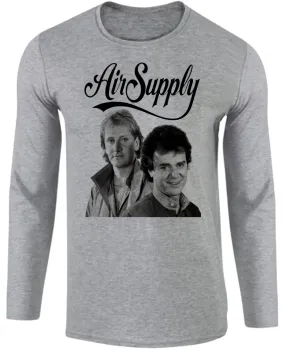 Camiseta manga longa Infantil ou Adulto Airsupply banda rock antiga - Foto 2