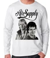 Camiseta manga longa Infantil ou Adulto Airsupply banda rock antiga - Foto 3