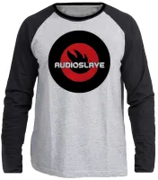 Camiseta manga longa Infantil ou Adulto audioslave banda rock antiga - Foto 3