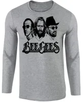 Camiseta manga longa Infantil ou Adulto Beegees banda rock antiga - Foto 2