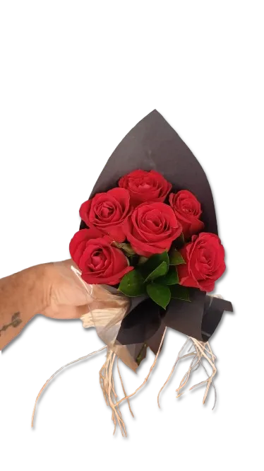 Elegância Clássica 7 Rosas nacionais Imagem