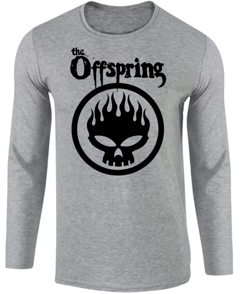 Camiseta manga longa Infantil ou Adulto Offspring banda rock antiga