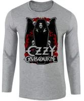 Camiseta manga longa Infantil ou Adulto Ozzy ozbourne black sabbath - Foto 2