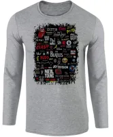 Camiseta manga longa Infantil ou Adulto Rock bandas famosas - Foto 2