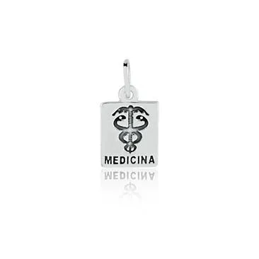 Pingente de prata 950 - MEDICINA - 250592