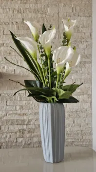 Arranjo artificial de Copo de Leite  - Foto 2