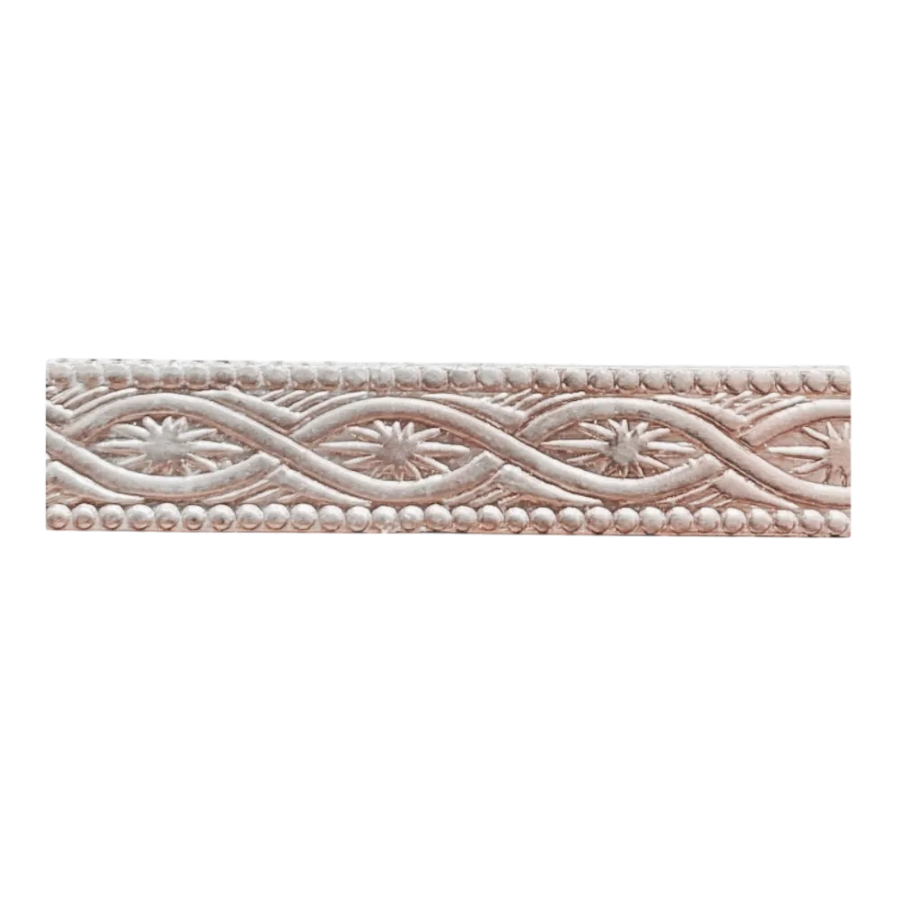 Moldura Estampada ALPACA 10 mm x 1,0 mm (Mod. ME1055A)