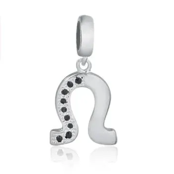 Berloque de Prata 925 - ferradura - 250637