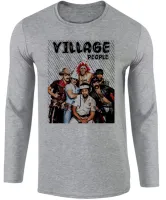 Camiseta manga longa Infantil ou Adulto Vilage People banda antiga - Foto 2