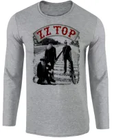 Camiseta manga longa Infantil ou Adulto ZZ top banda rock antiga - Foto 2