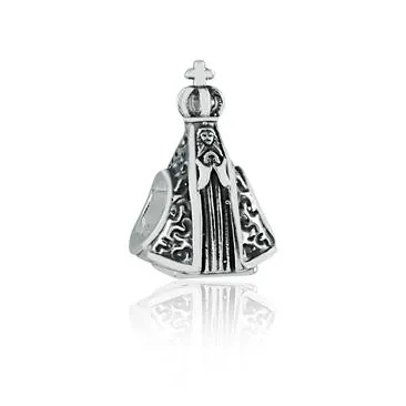 Berloque de Prata 925 - Nª  S.  Aparecida - 250270