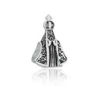 Berloque de Prata 925 - Nª  S.  Aparecida - 250270